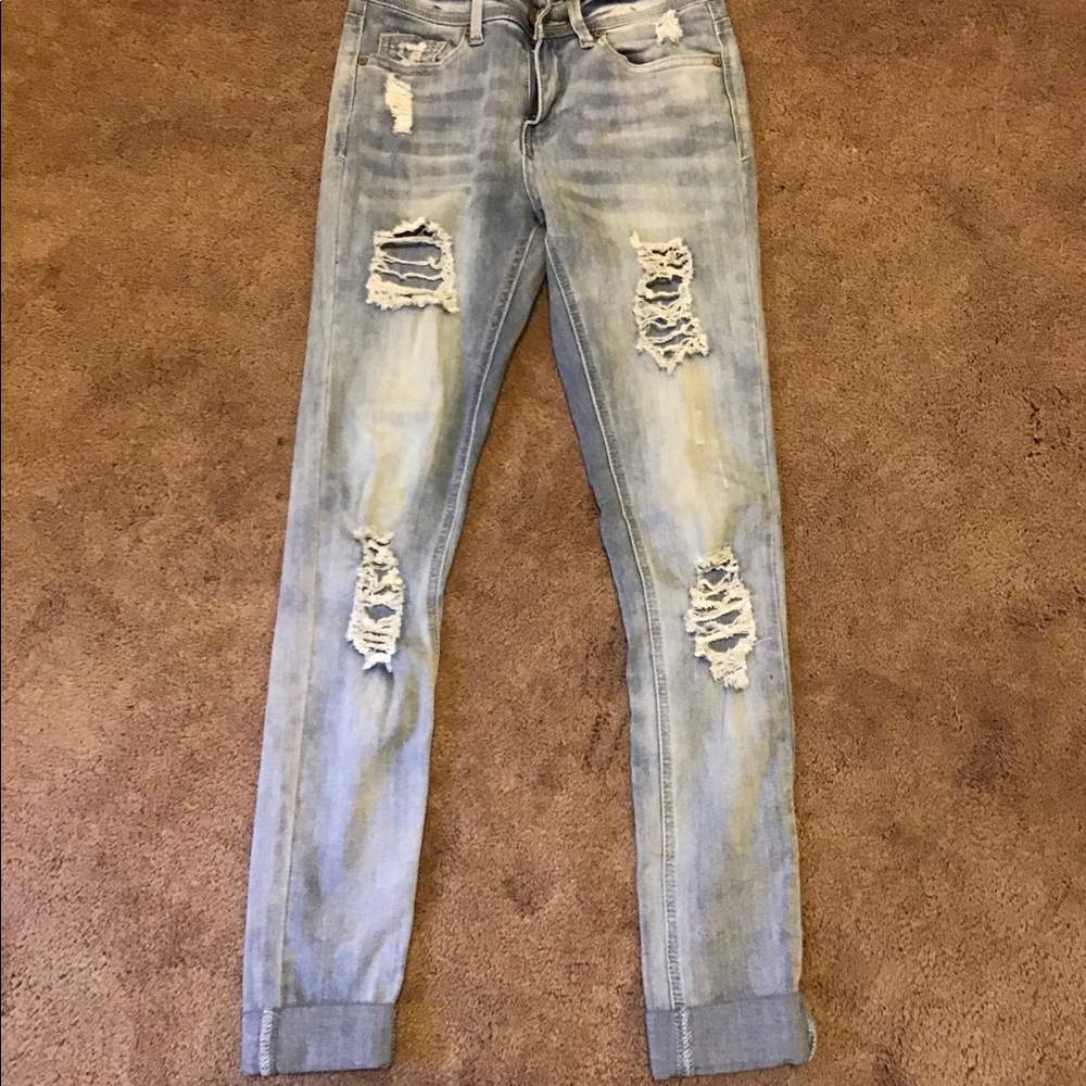 Boyfriend skinny jeans!
